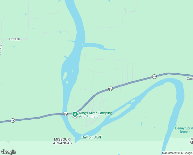 map of restaurants, bars, coffee shops, grocery stores, and more near Hunter Lane in Shell Knob
