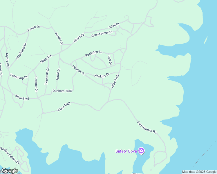 map of restaurants, bars, coffee shops, grocery stores, and more near Pounds Drive in New Concord