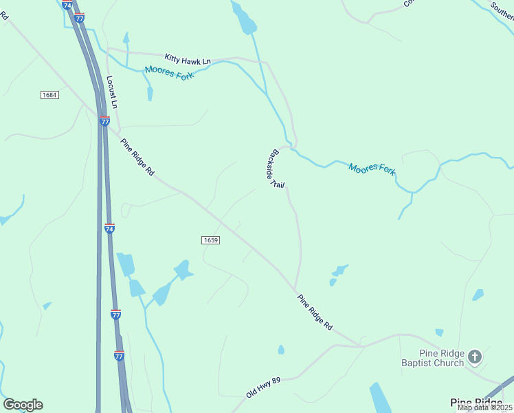 map of restaurants, bars, coffee shops, grocery stores, and more near 168 East Cleve Street in Mount Airy