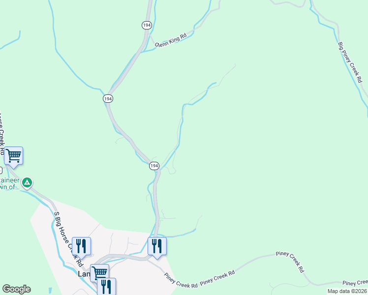 map of restaurants, bars, coffee shops, grocery stores, and more near 278 Don Adams Road in Lansing