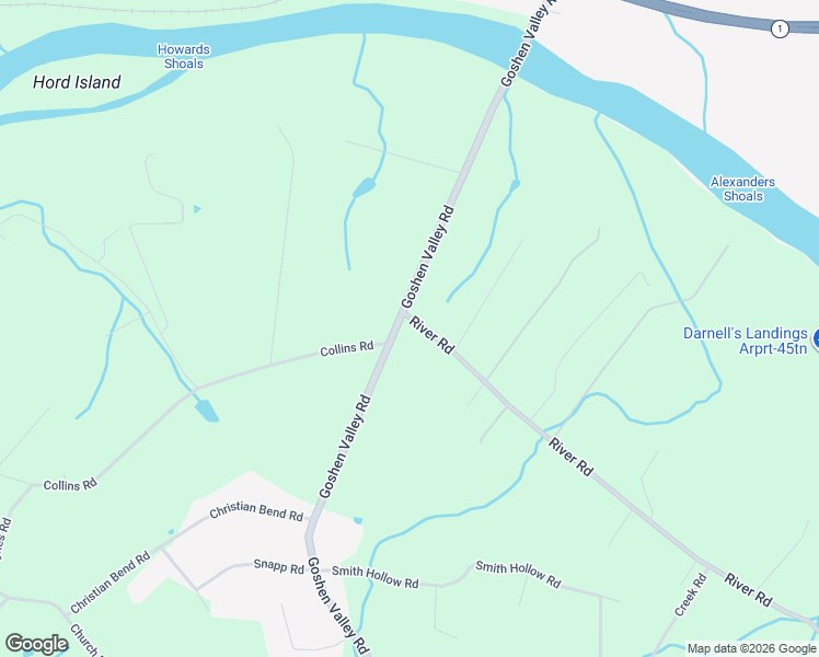 map of restaurants, bars, coffee shops, grocery stores, and more near 106 River Road in Church Hill