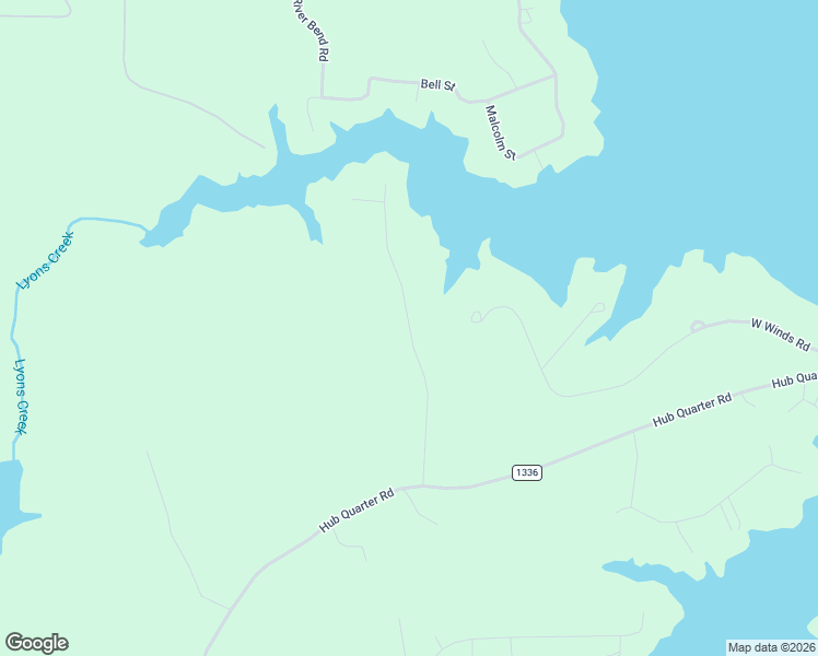 map of restaurants, bars, coffee shops, grocery stores, and more near Lyons Creek Road in Macon