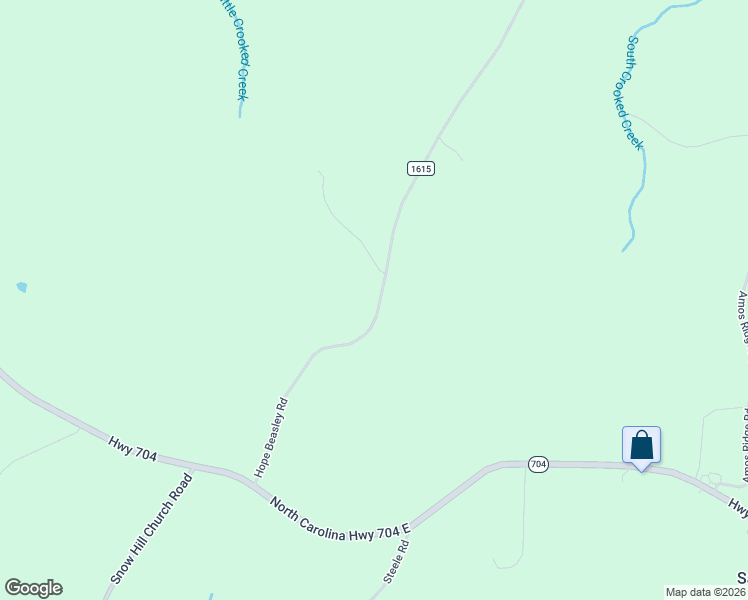 map of restaurants, bars, coffee shops, grocery stores, and more near 1283 Hope Beasley Road in Sandy Ridge