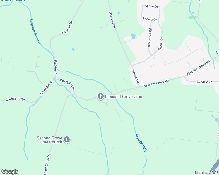 map of restaurants, bars, coffee shops, grocery stores, and more near 3914 Pleasant Grove Road in White House