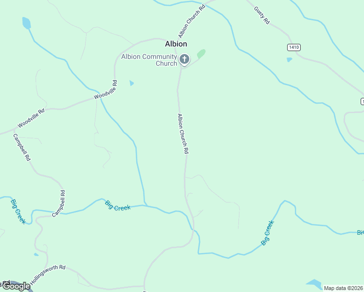 map of restaurants, bars, coffee shops, grocery stores, and more near 771 Albion Church Road in Mount Airy