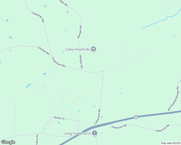 map of restaurants, bars, coffee shops, grocery stores, and more near 2650 Coleytown Road in Lafayette