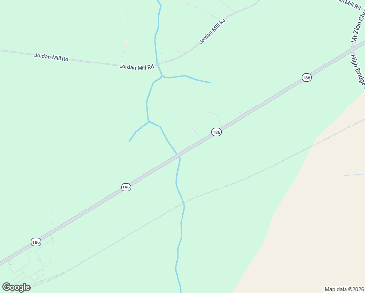map of restaurants, bars, coffee shops, grocery stores, and more near 4924 North Carolina 186 in Margarettsville