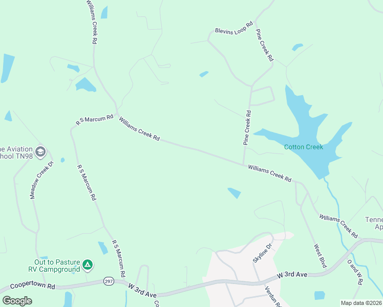 map of restaurants, bars, coffee shops, grocery stores, and more near 1110 Williams Creek Road in Oneida