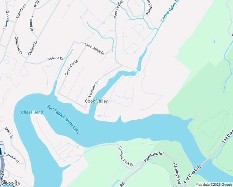 map of restaurants, bars, coffee shops, grocery stores, and more near 1962 Cooks Valley Road in Kingsport