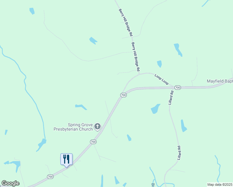 map of restaurants, bars, coffee shops, grocery stores, and more near Hill in Rockingham County