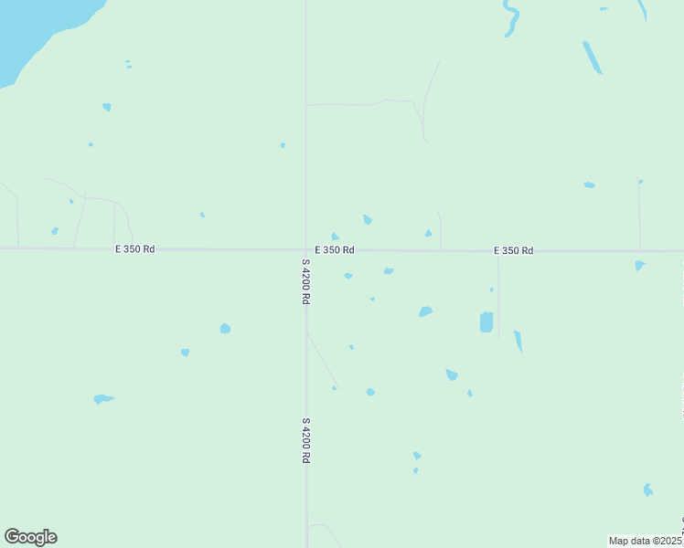 map of restaurants, bars, coffee shops, grocery stores, and more near 17104 East 350 Road in Chelsea