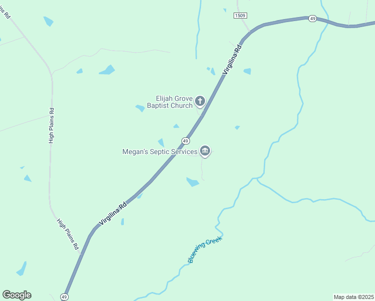 map of restaurants, bars, coffee shops, grocery stores, and more near 76 Harris Morris Road in Roxboro