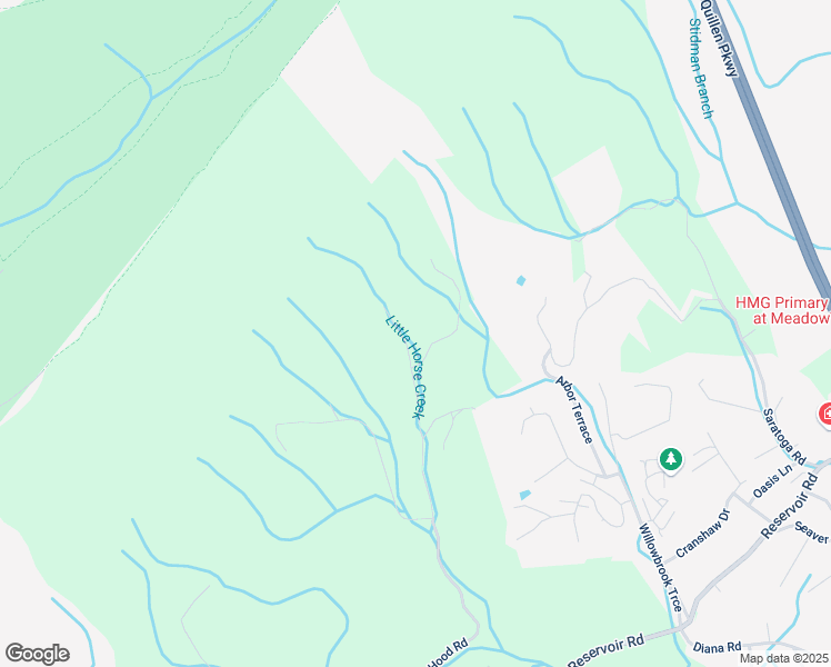 map of restaurants, bars, coffee shops, grocery stores, and more near 664 Hood Rd in Kingsport