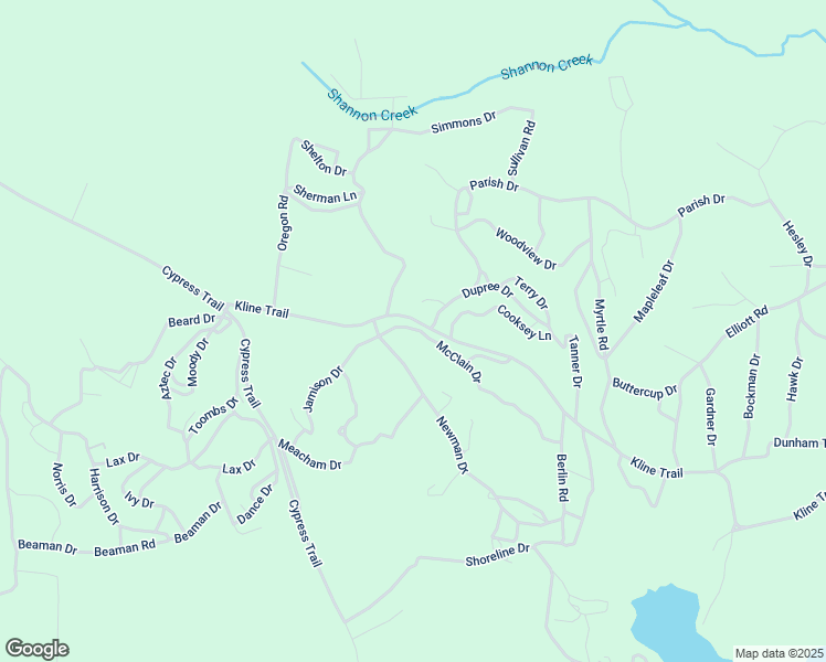 map of restaurants, bars, coffee shops, grocery stores, and more near 396-490 Kline Trail in New Concord