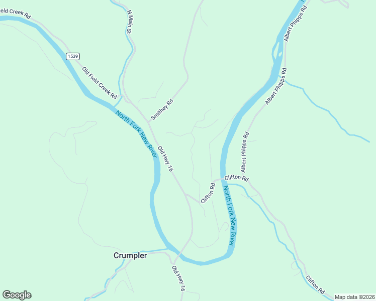 map of restaurants, bars, coffee shops, grocery stores, and more near 126 Rebecca Lane in Crumpler