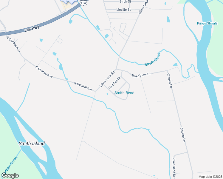 map of restaurants, bars, coffee shops, grocery stores, and more near 453 Red Fox Dr in Church Hill