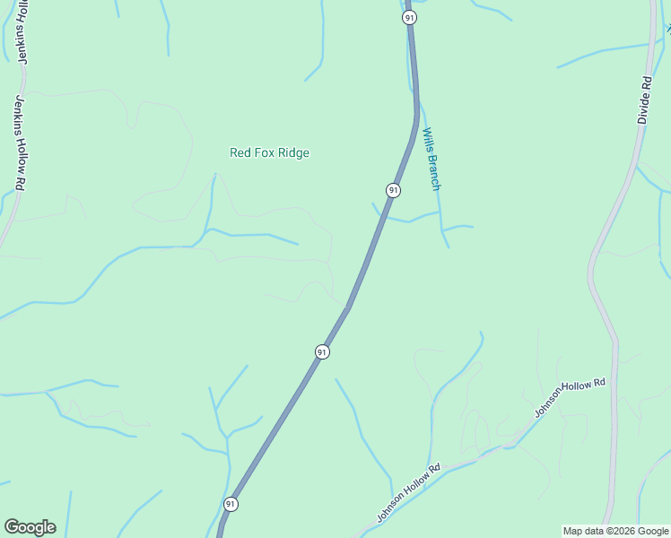 map of restaurants, bars, coffee shops, grocery stores, and more near Highway 91 in Mountain City