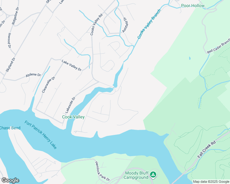 map of restaurants, bars, coffee shops, grocery stores, and more near 1900 Cooks Valley Road in Kingsport