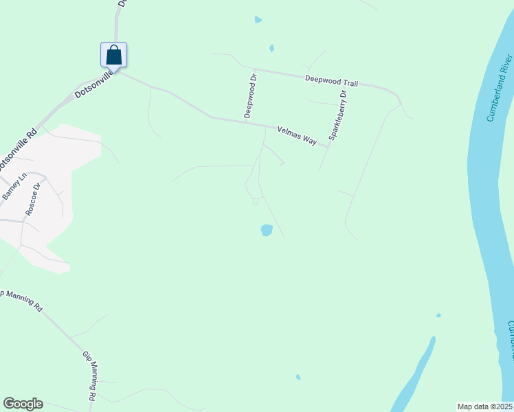 map of restaurants, bars, coffee shops, grocery stores, and more near 300 Martin Road in Clarksville