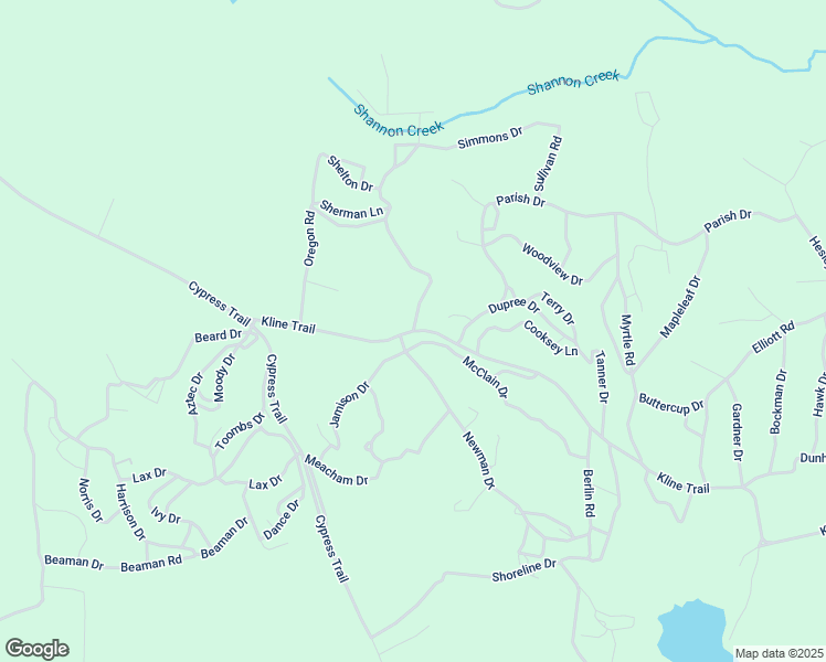map of restaurants, bars, coffee shops, grocery stores, and more near 396 Kline Trail in New Concord