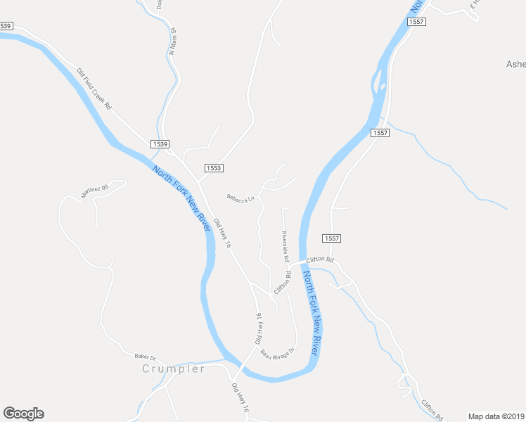 map of restaurants, bars, coffee shops, grocery stores, and more near 440 River Bend Hills Road in Crumpler