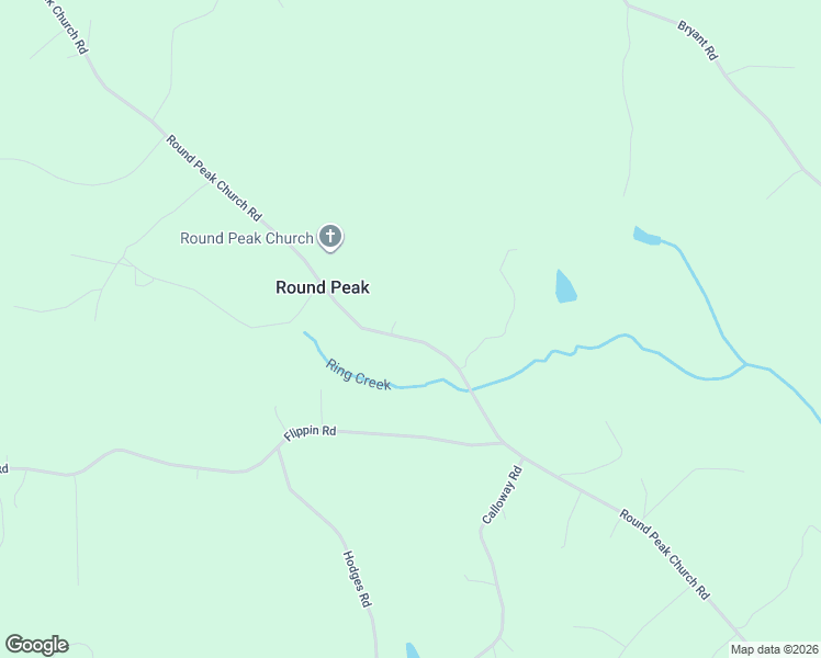 map of restaurants, bars, coffee shops, grocery stores, and more near 1348 Round Peak Church Road in Lowgap