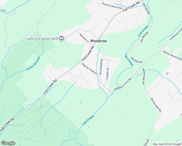 map of restaurants, bars, coffee shops, grocery stores, and more near 128 Warrior Falls Drive in Kingsport