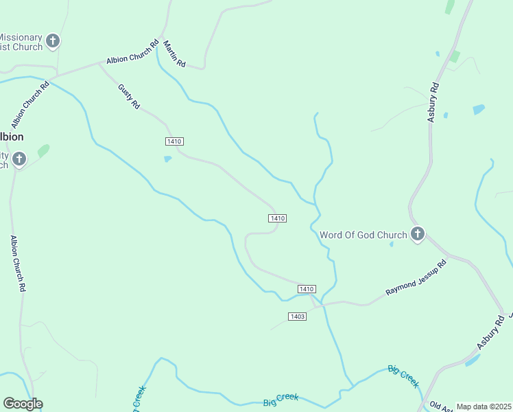 map of restaurants, bars, coffee shops, grocery stores, and more near 1329 Loraine Smith Road in Mount Airy