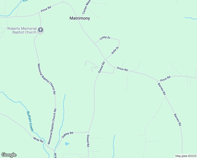 map of restaurants, bars, coffee shops, grocery stores, and more near 2091 Snead Road in Stoneville