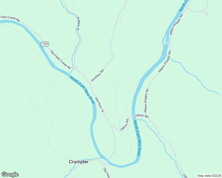 map of restaurants, bars, coffee shops, grocery stores, and more near 126 Rebecca Lane in Crumpler