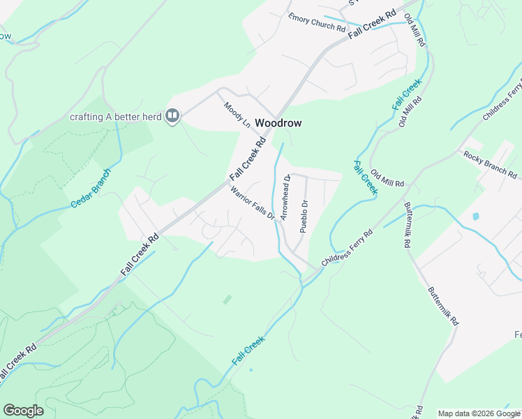 map of restaurants, bars, coffee shops, grocery stores, and more near 128 Warrior Falls Drive in Kingsport