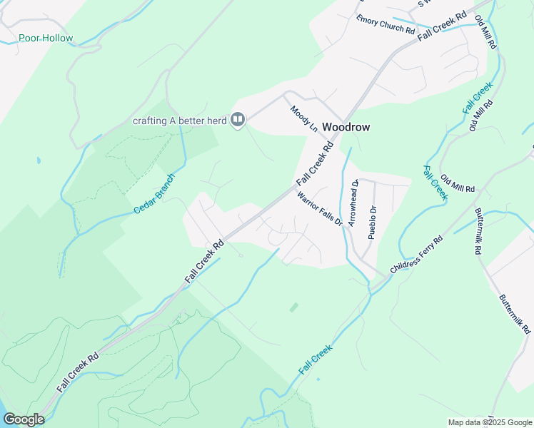 map of restaurants, bars, coffee shops, grocery stores, and more near 1107 Jasmine Place in Kingsport