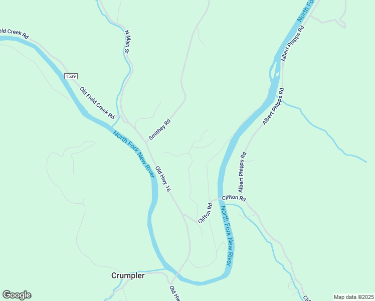 map of restaurants, bars, coffee shops, grocery stores, and more near 108 Rebecca Lane in Crumpler
