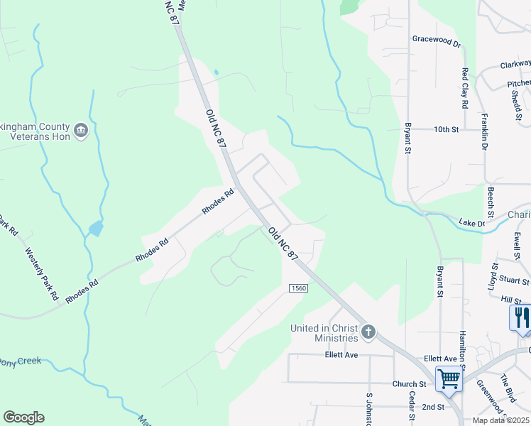 map of restaurants, bars, coffee shops, grocery stores, and more near 87 Oakland 1143 in Eden