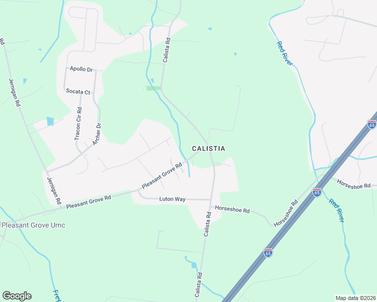map of restaurants, bars, coffee shops, grocery stores, and more near 4140 Calista Road in Cross Plains
