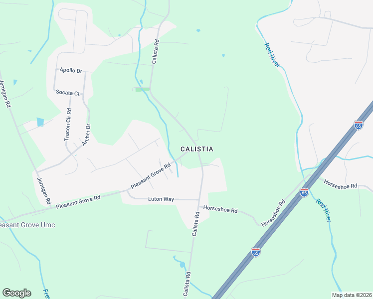map of restaurants, bars, coffee shops, grocery stores, and more near 4140 Calista Road in Cross Plains