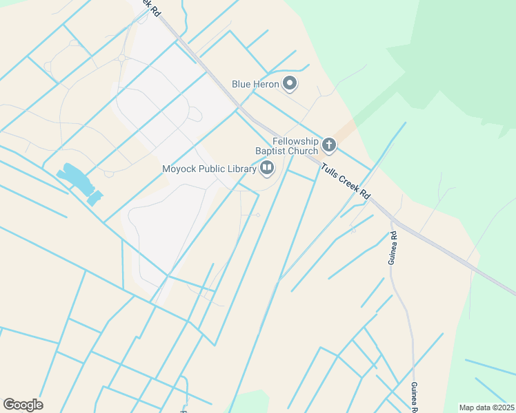 map of restaurants, bars, coffee shops, grocery stores, and more near 105 Avocet Path in Moyock