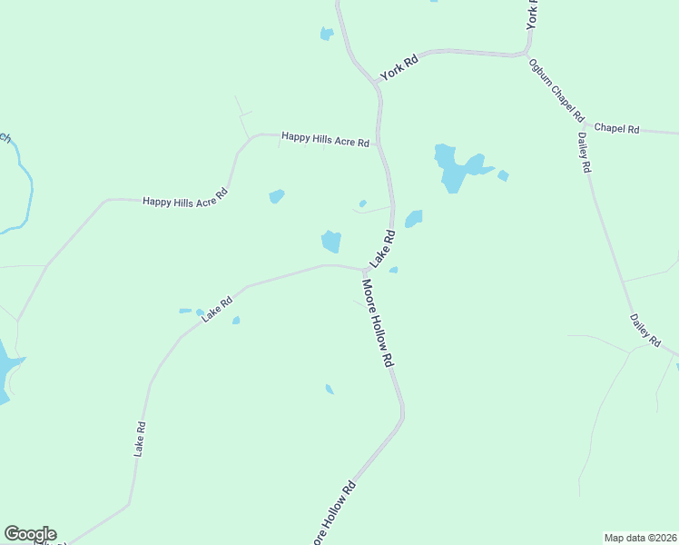 map of restaurants, bars, coffee shops, grocery stores, and more near 3427 Lake Road in Woodlawn