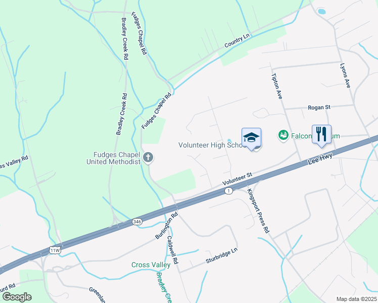 map of restaurants, bars, coffee shops, grocery stores, and more near 214 Bernard Avenue in Church Hill