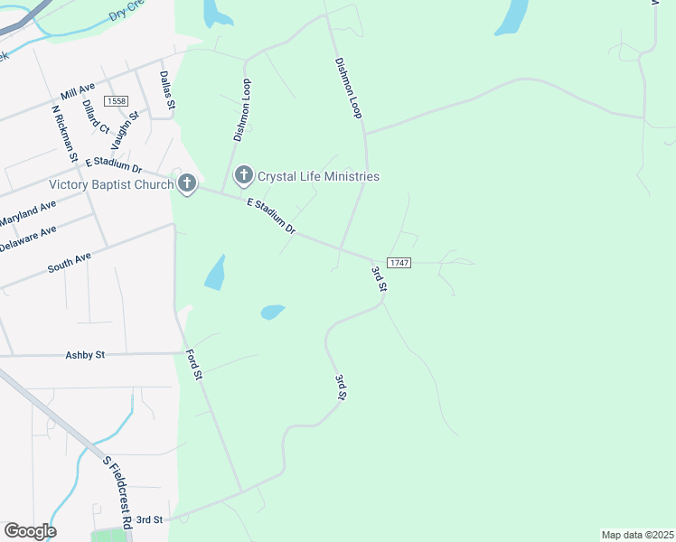 map of restaurants, bars, coffee shops, grocery stores, and more near 2302 East Stadium Drive in Eden