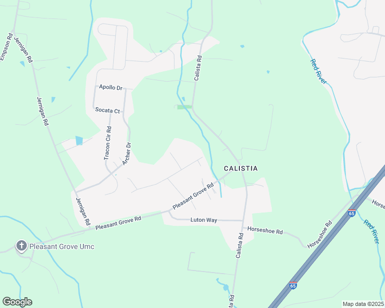 map of restaurants, bars, coffee shops, grocery stores, and more near 2009 Skyhawk Court in White House