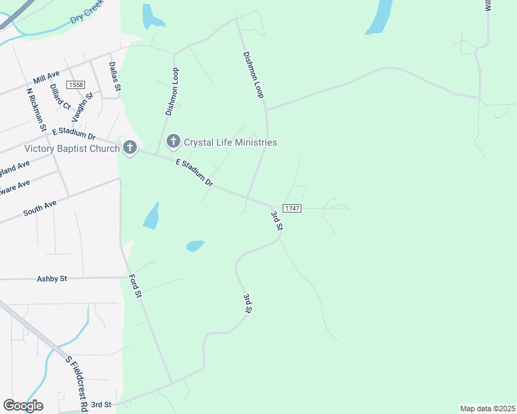 map of restaurants, bars, coffee shops, grocery stores, and more near 2308 East Stadium Drive in Eden