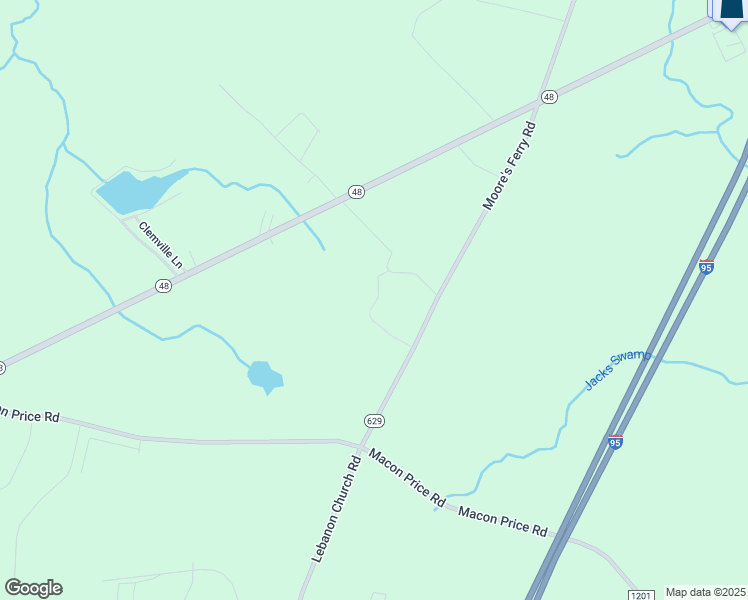 map of restaurants, bars, coffee shops, grocery stores, and more near 187 Charlie Garner Way in Garysburg