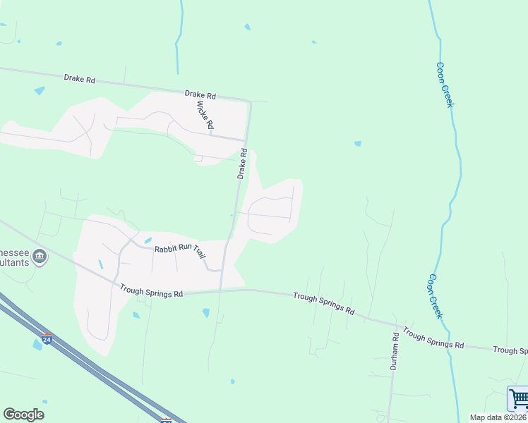 map of restaurants, bars, coffee shops, grocery stores, and more near 3713 Coves Way in Adams