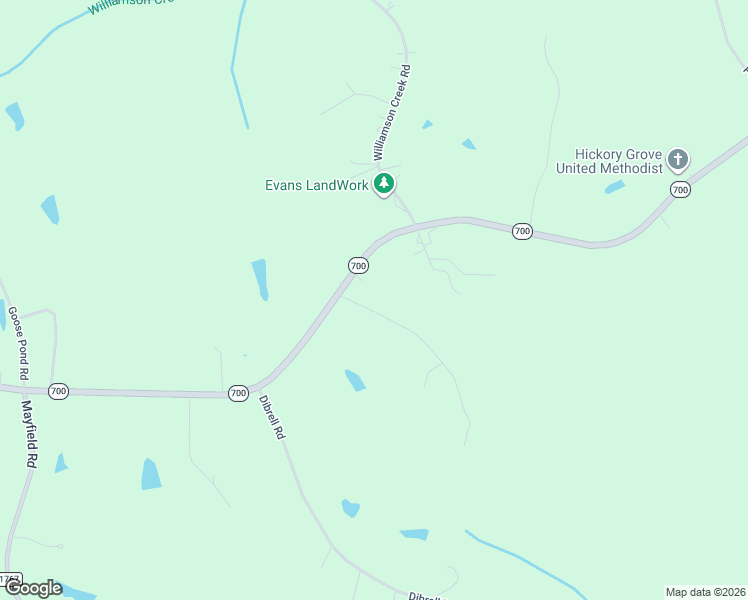 map of restaurants, bars, coffee shops, grocery stores, and more near 145 Springwater Road in Ruffin