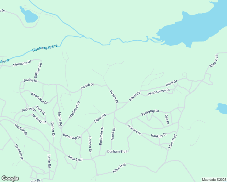 map of restaurants, bars, coffee shops, grocery stores, and more near 144 Hesley Drive in New Concord