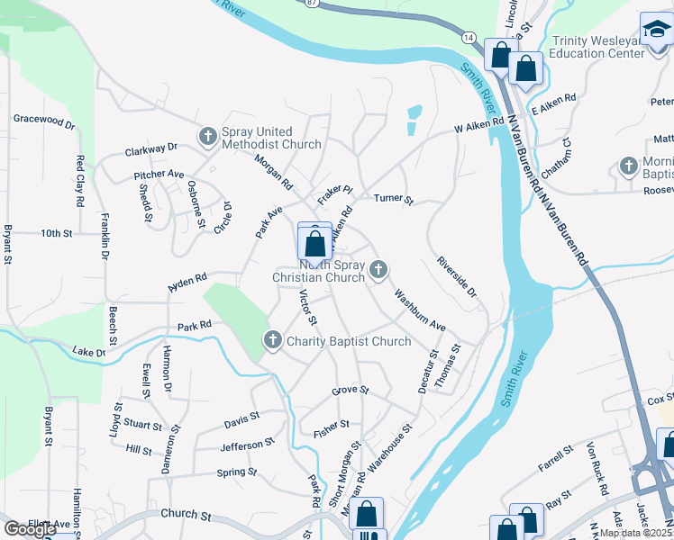 map of restaurants, bars, coffee shops, grocery stores, and more near 545 Morgan Road in Eden