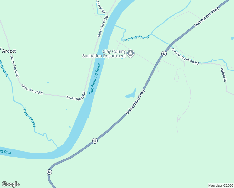 map of restaurants, bars, coffee shops, grocery stores, and more near 4189 Gainesboro Highway in Celina