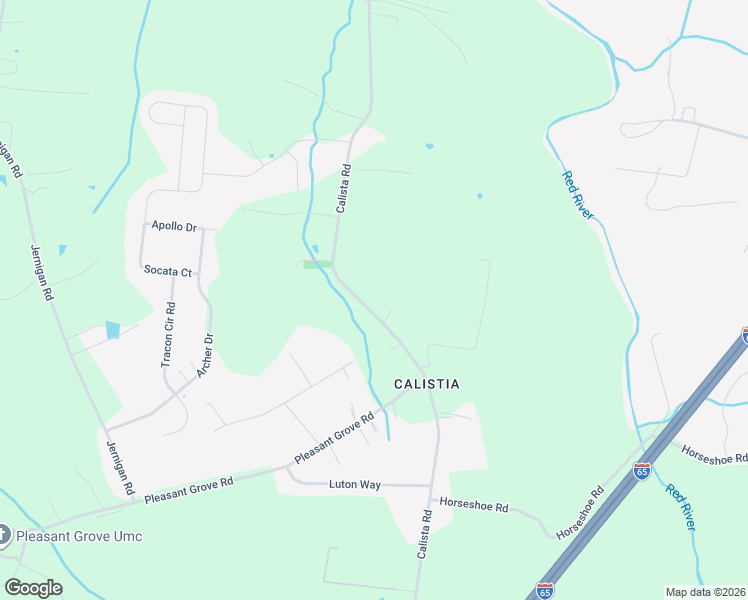 map of restaurants, bars, coffee shops, grocery stores, and more near 3851 Calista Road in Cross Plains