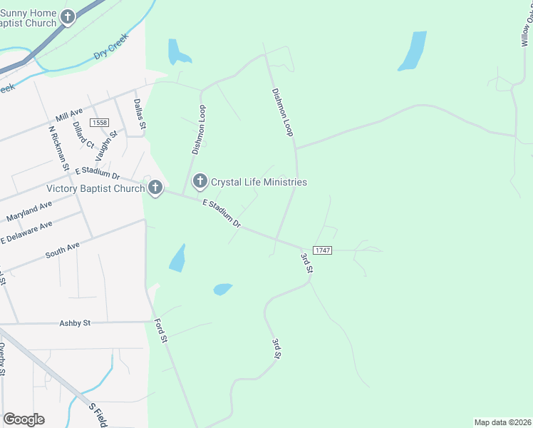 map of restaurants, bars, coffee shops, grocery stores, and more near 2221 East Stadium Drive in Eden